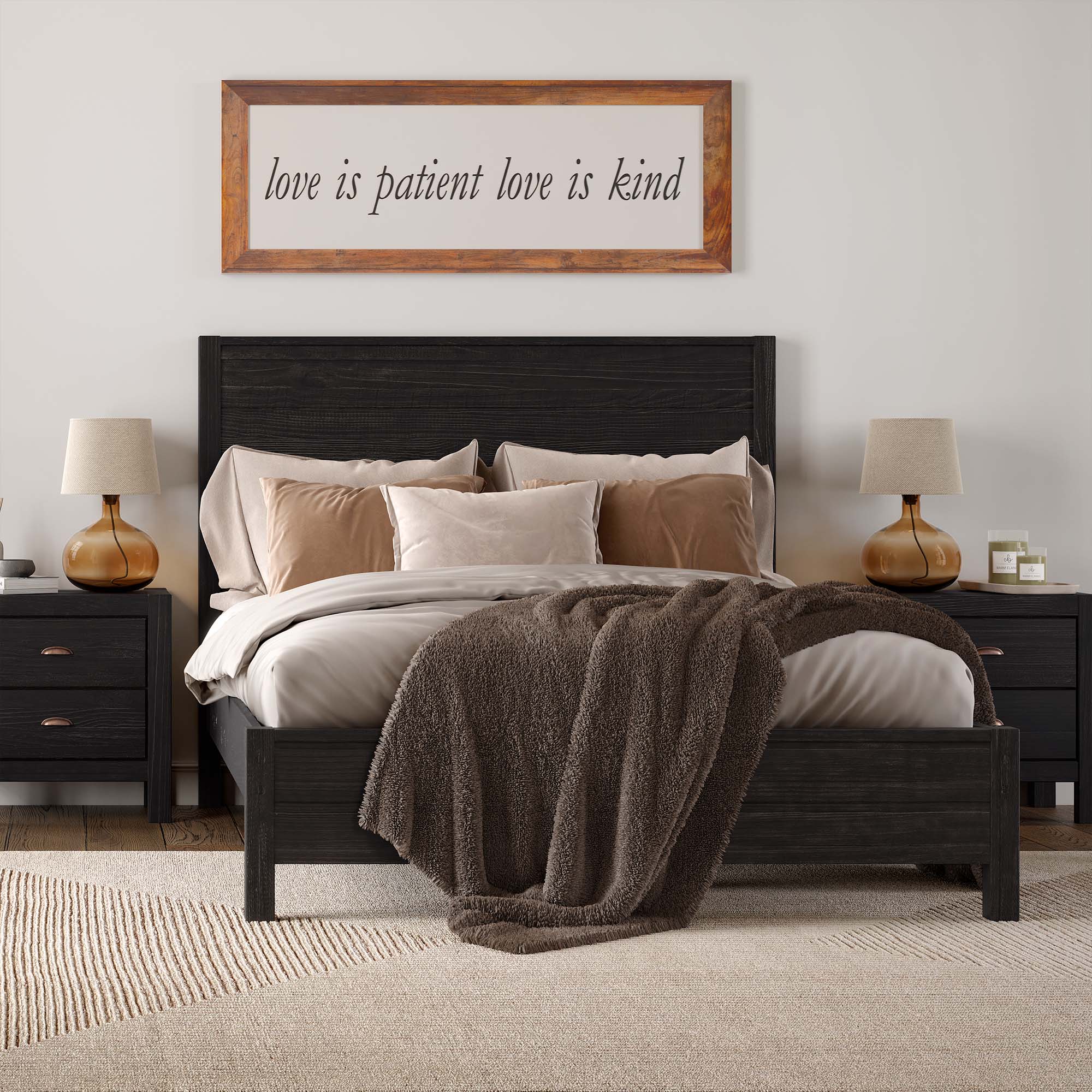 Montauk Solid Wood Bed