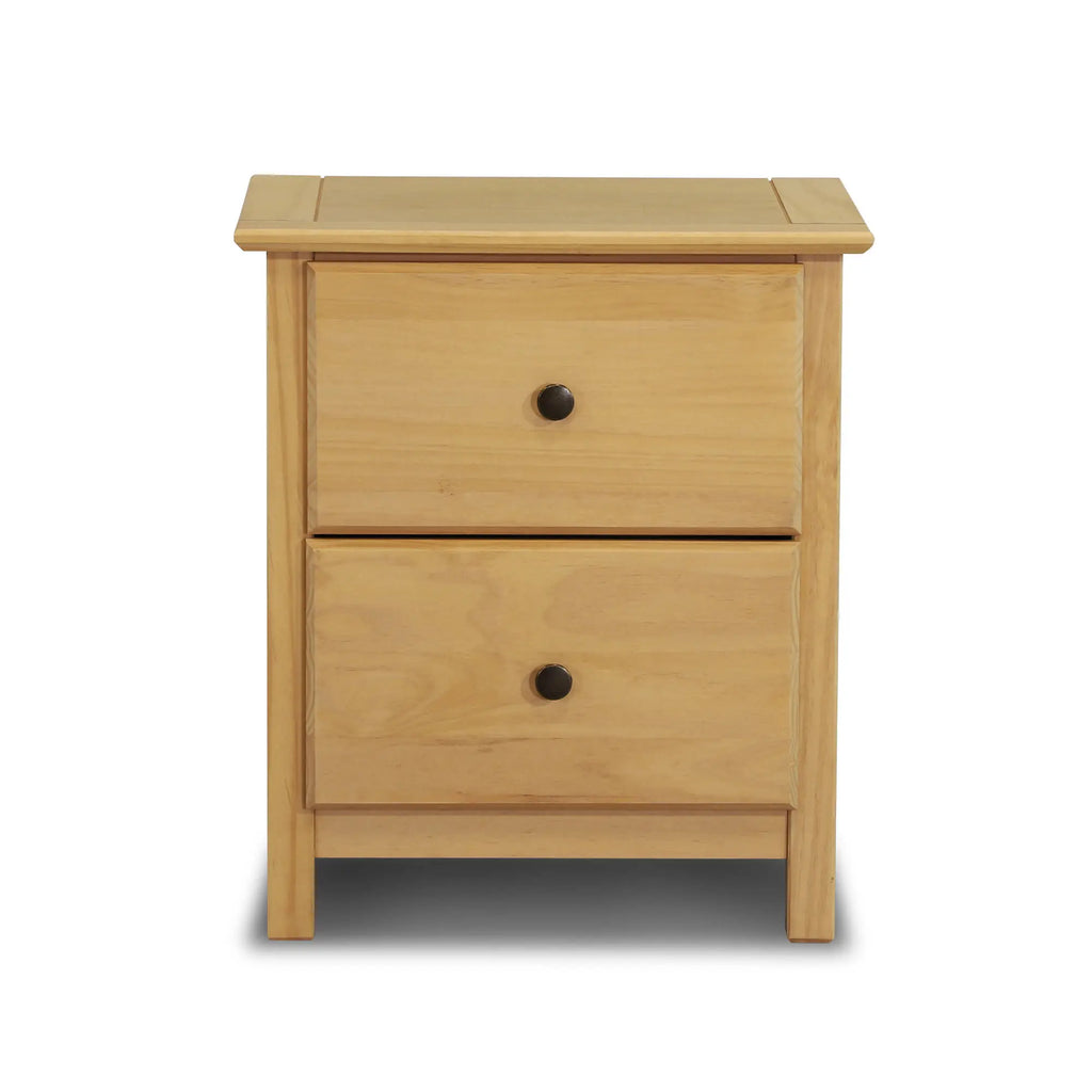 Shaker 2-Drawer Nightstand