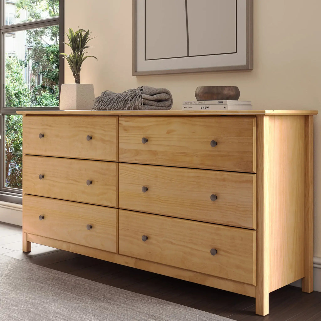 Shaker 6-Drawer Dresser