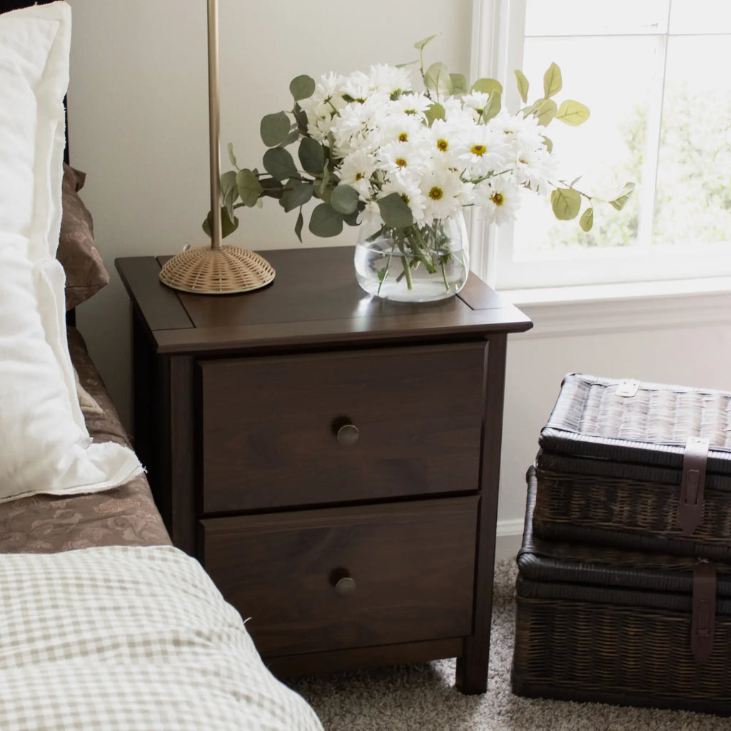 Shaker 2-Drawer Nightstand